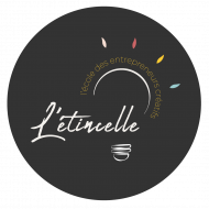Logo l'Étincelle, l'école des entrepreneurs créatifs